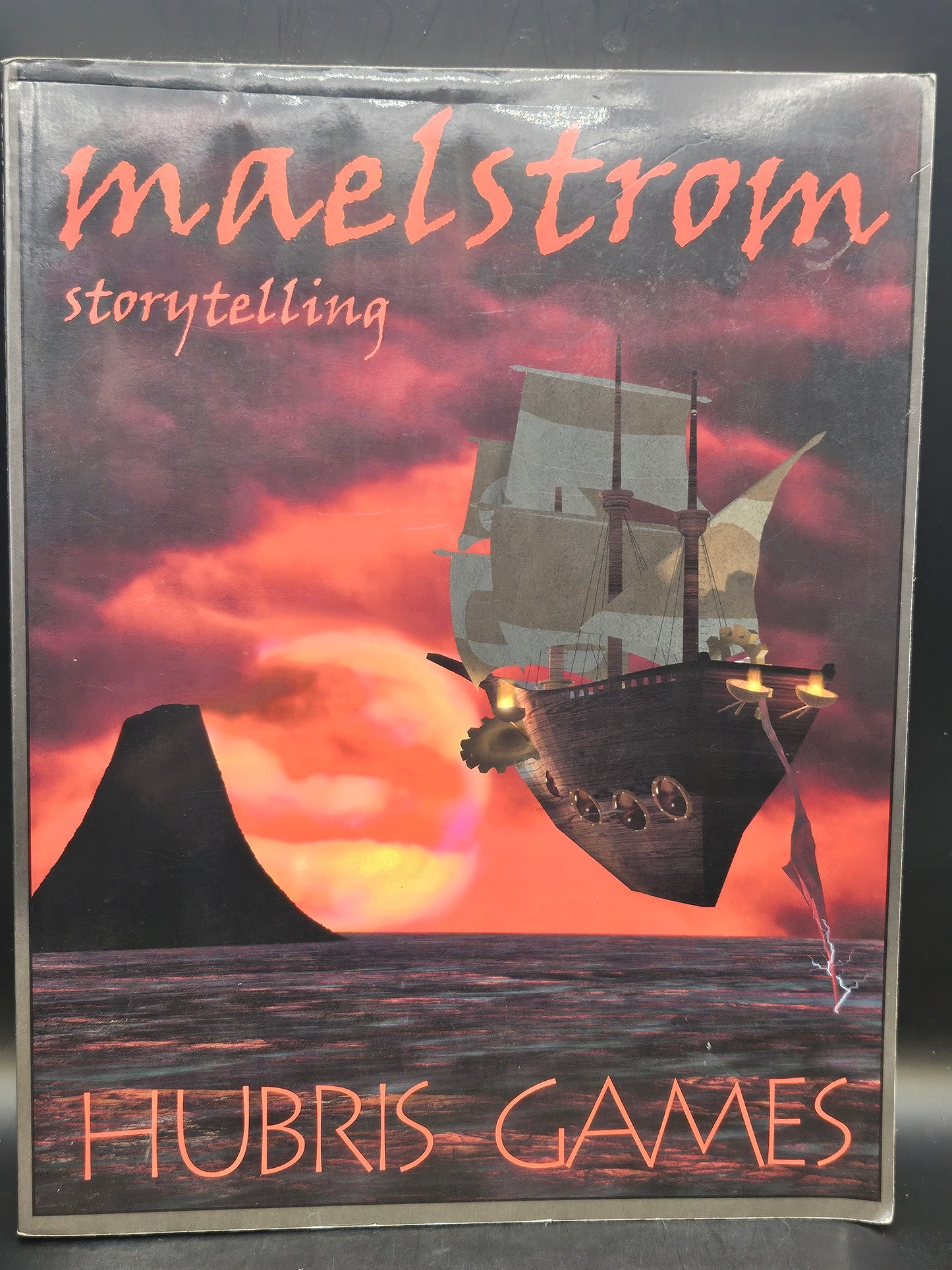 MAELSTROM Storytelling Hubris Games soft cover magazine 210 pages  nice!  1997