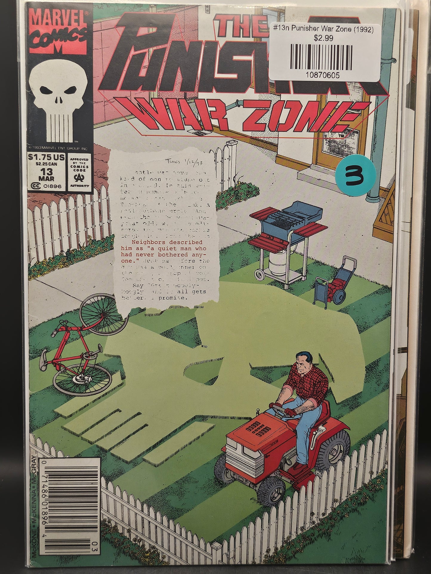#13n Punisher War Zone (1992)