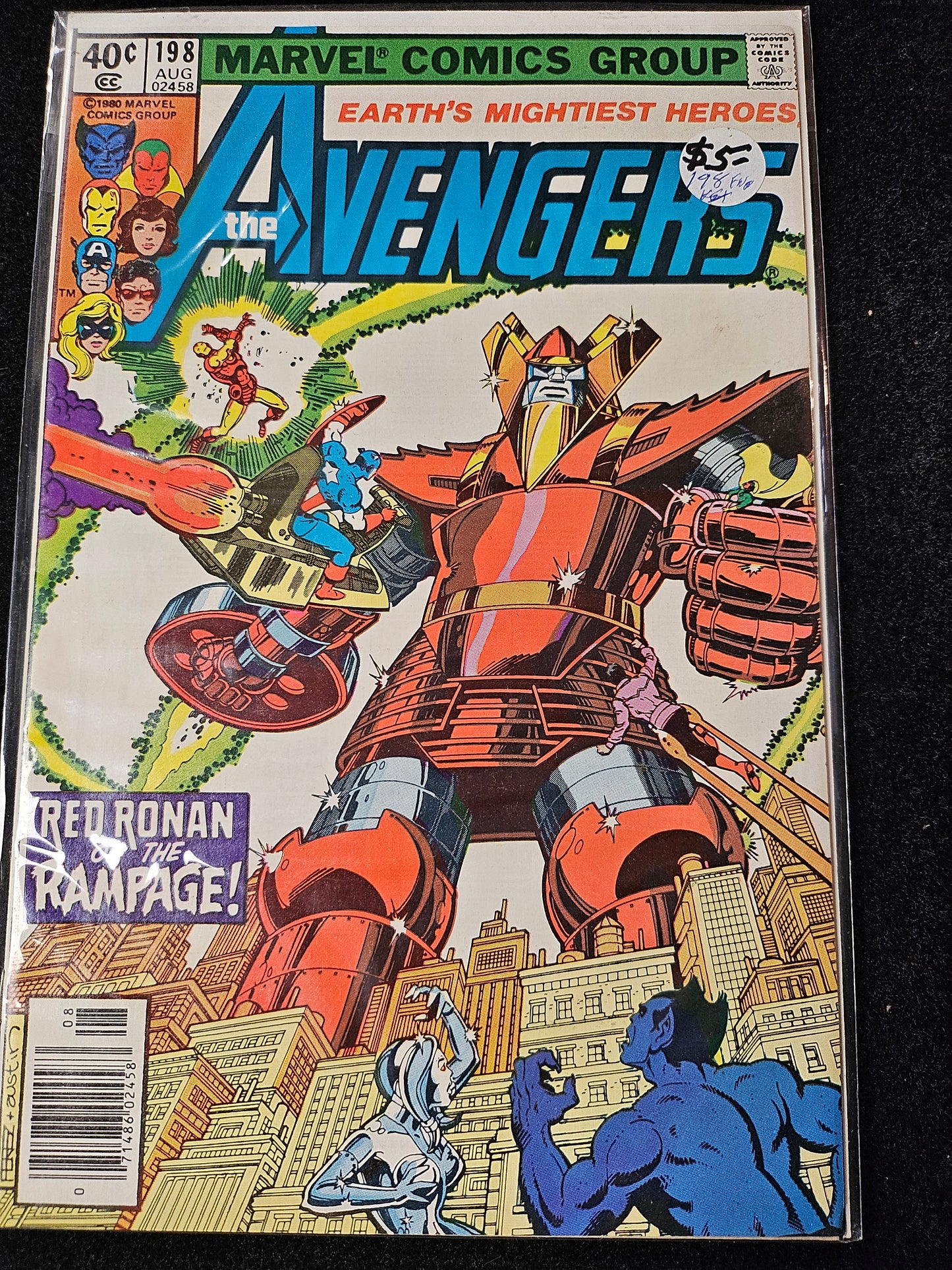 Avengers – Marvel Comics – (1963–1999) – Volume 1 – #198