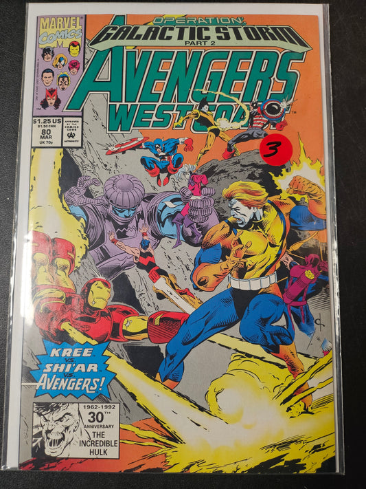 Avengers West Coast – Marvel Comics – (1989–1994) – Volume 1 – #80