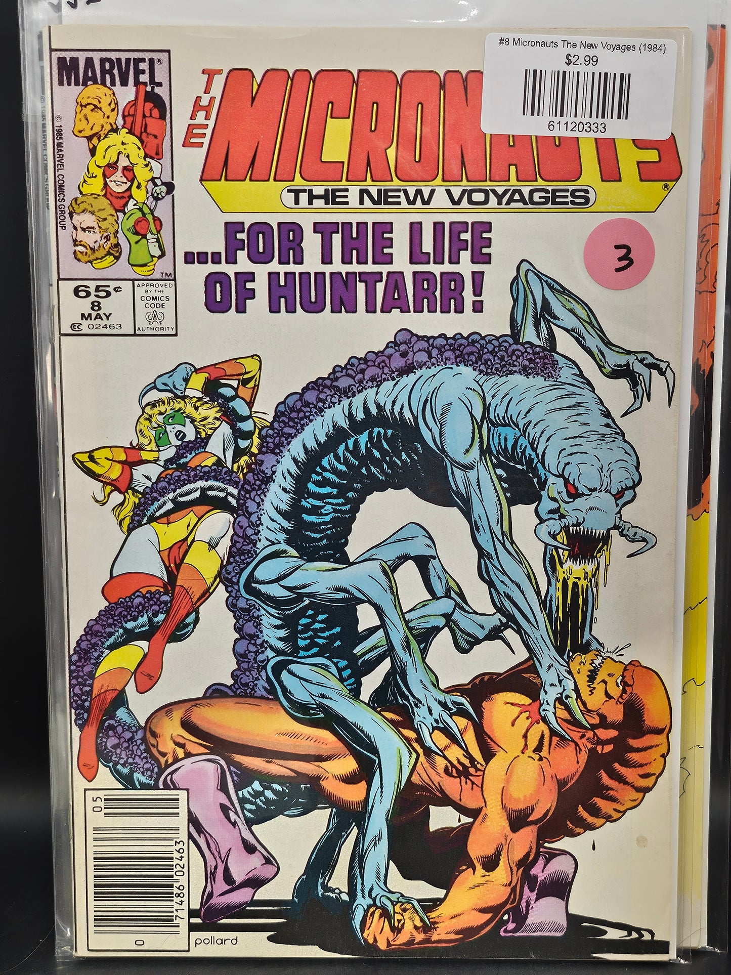 #8 Micronauts The New Voyages (1984)