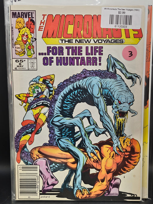 #8 Micronauts The New Voyages (1984)