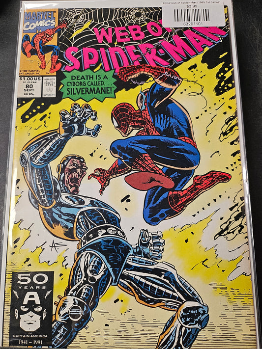 #80d Web of Spider-Man (1985 1st Series)