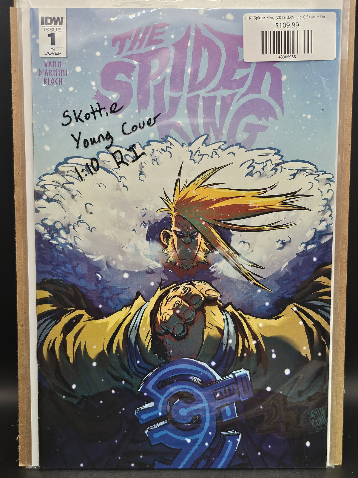 #1RI Spider King (2018 IDW) (1:10 Skottie Young Cover)