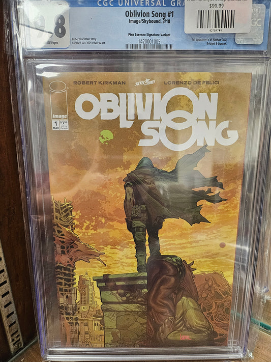#1 Oblivion Song (2018 Image) (CGC Slab 9.8)