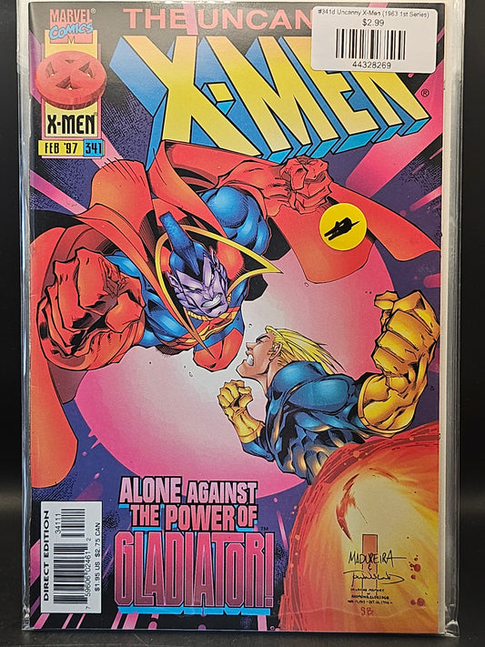 #341d Uncanny X-Men (1963 1st Series)