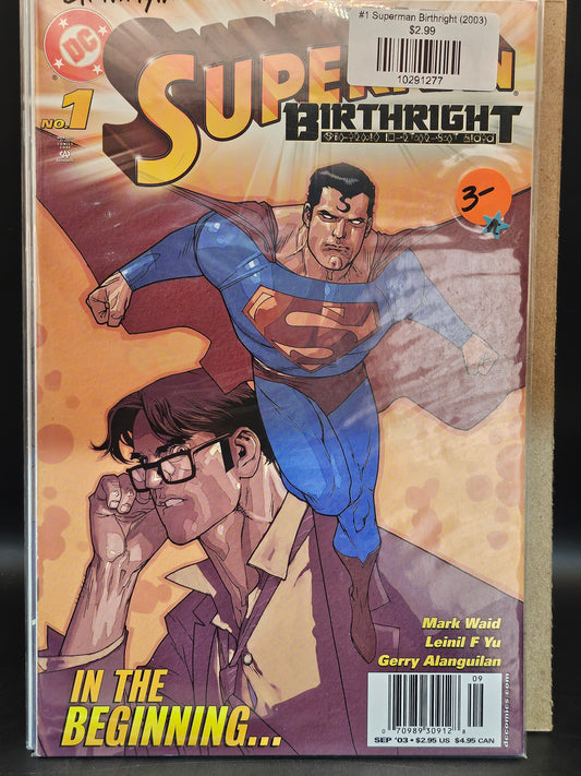 #1 Superman Birthright (2003)
