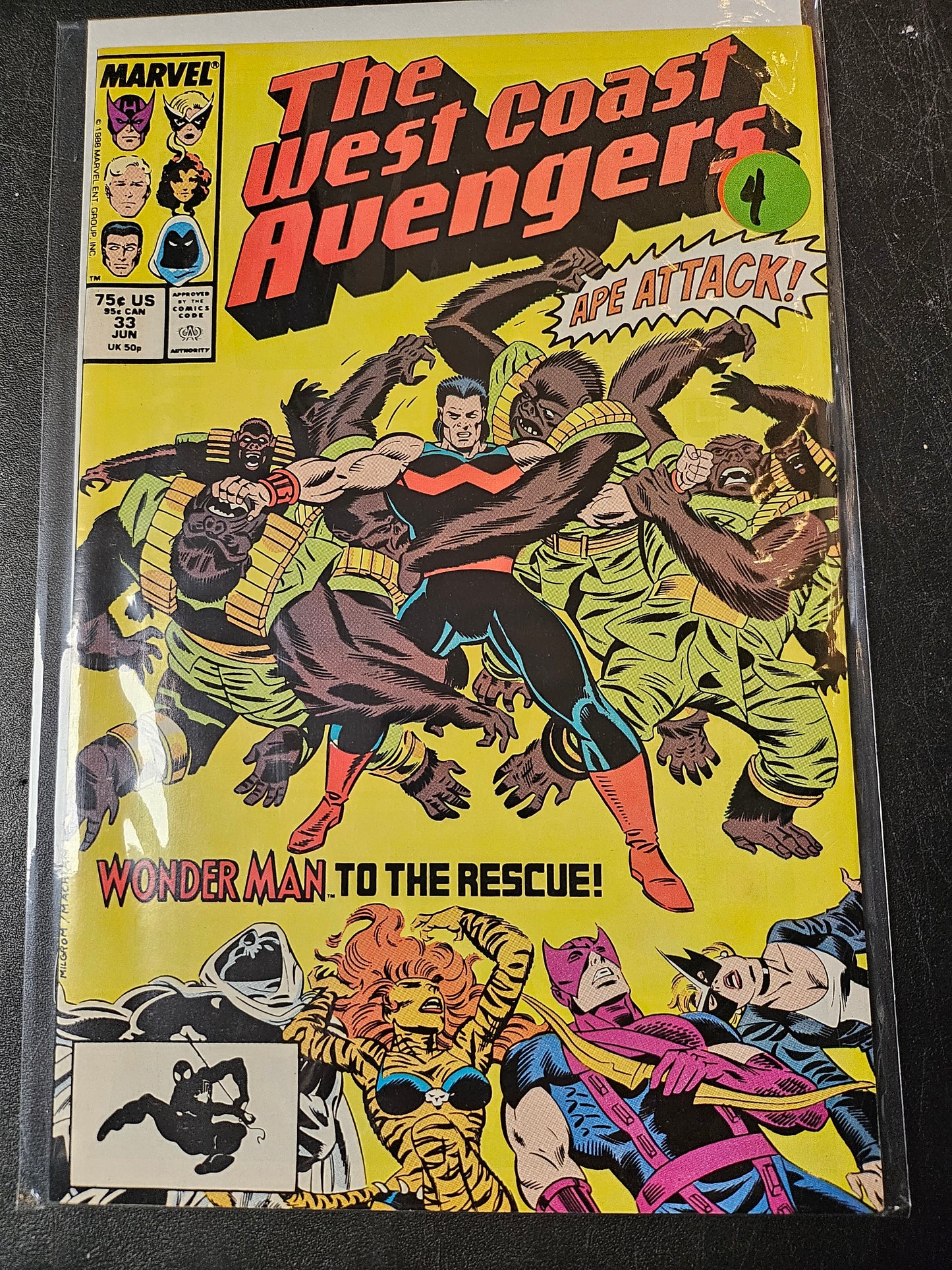 West Coast Avengers – Marvel Comics – (1985–1989) – Volume 2 – #33