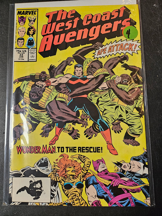 West Coast Avengers – Marvel Comics – (1985–1989) – Volume 2 – #33
