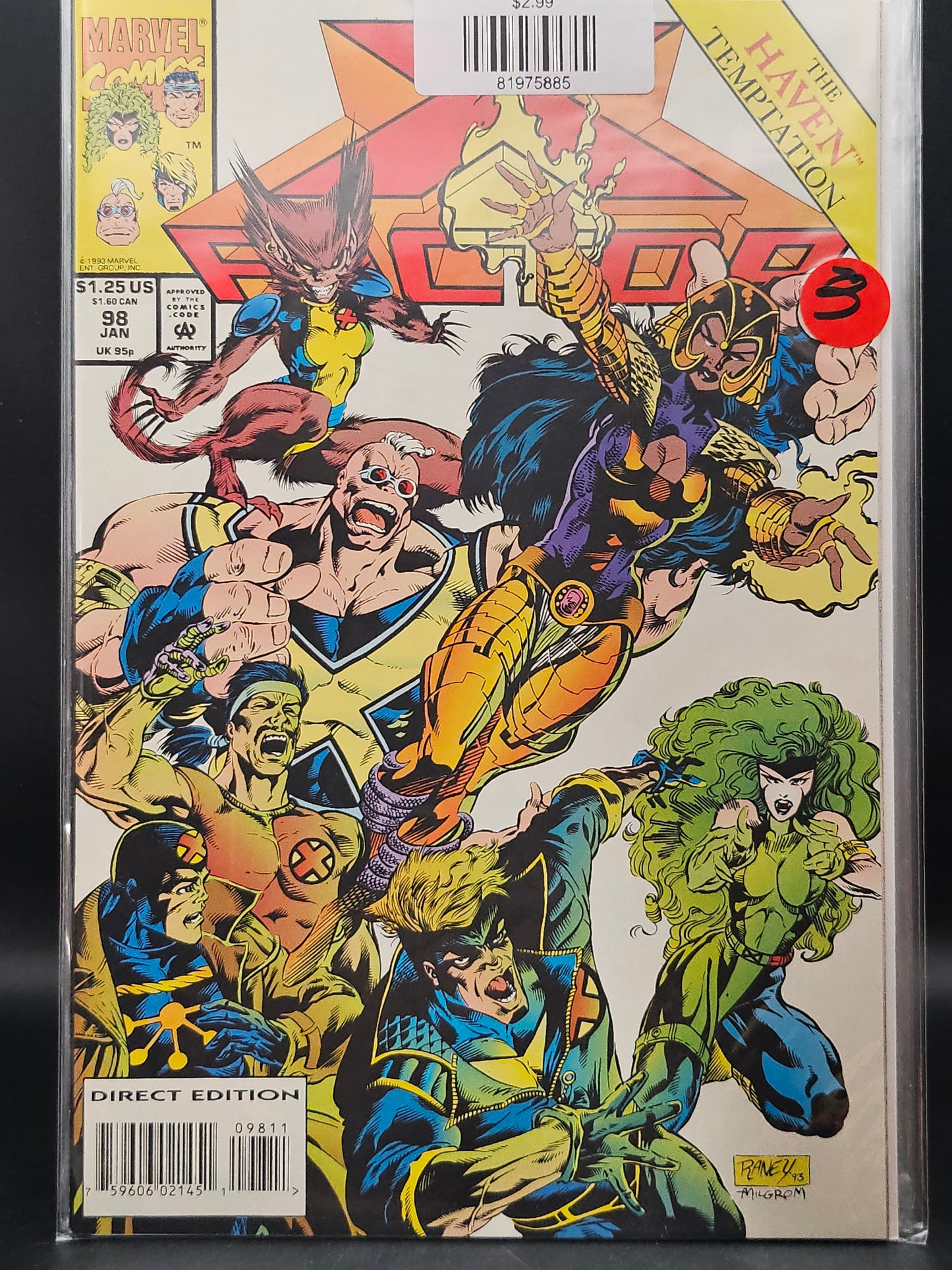 #98d X-Factor (1986 1st Series Marvel)