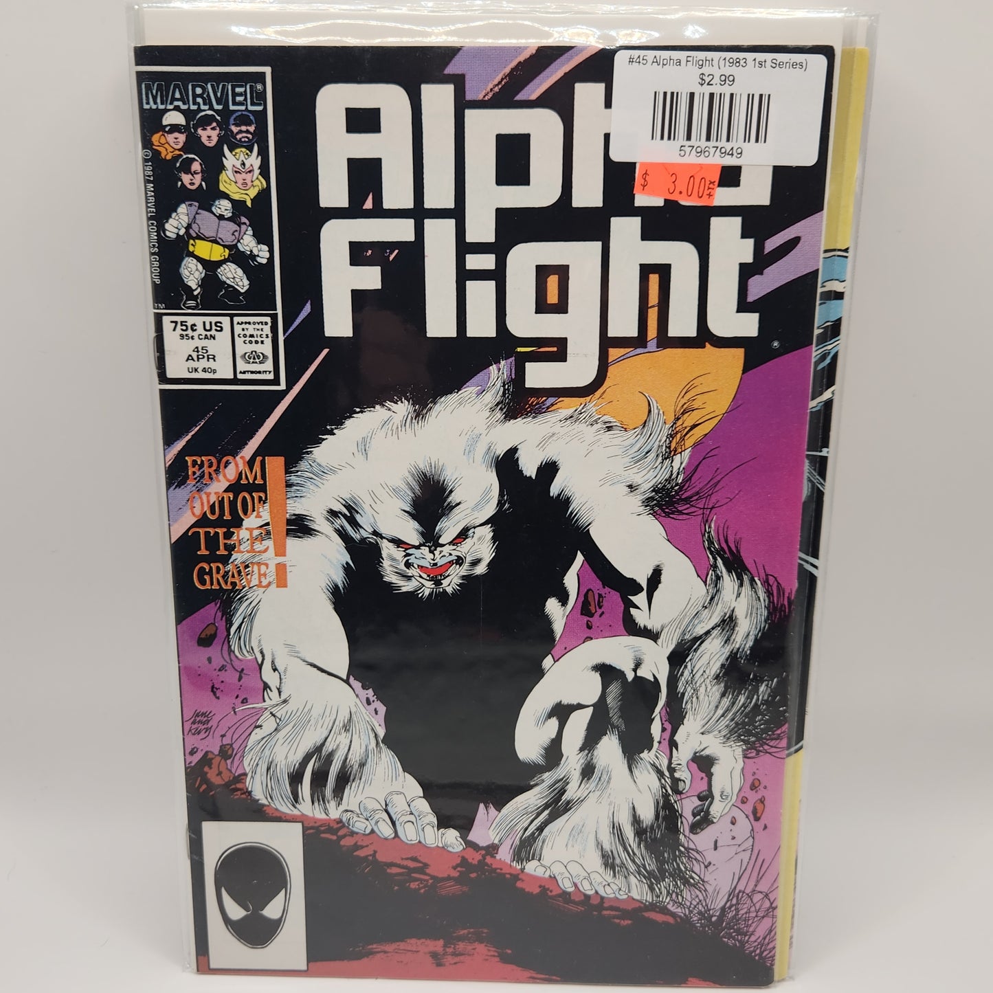 #45 Alpha Flight (1983 1st Series)