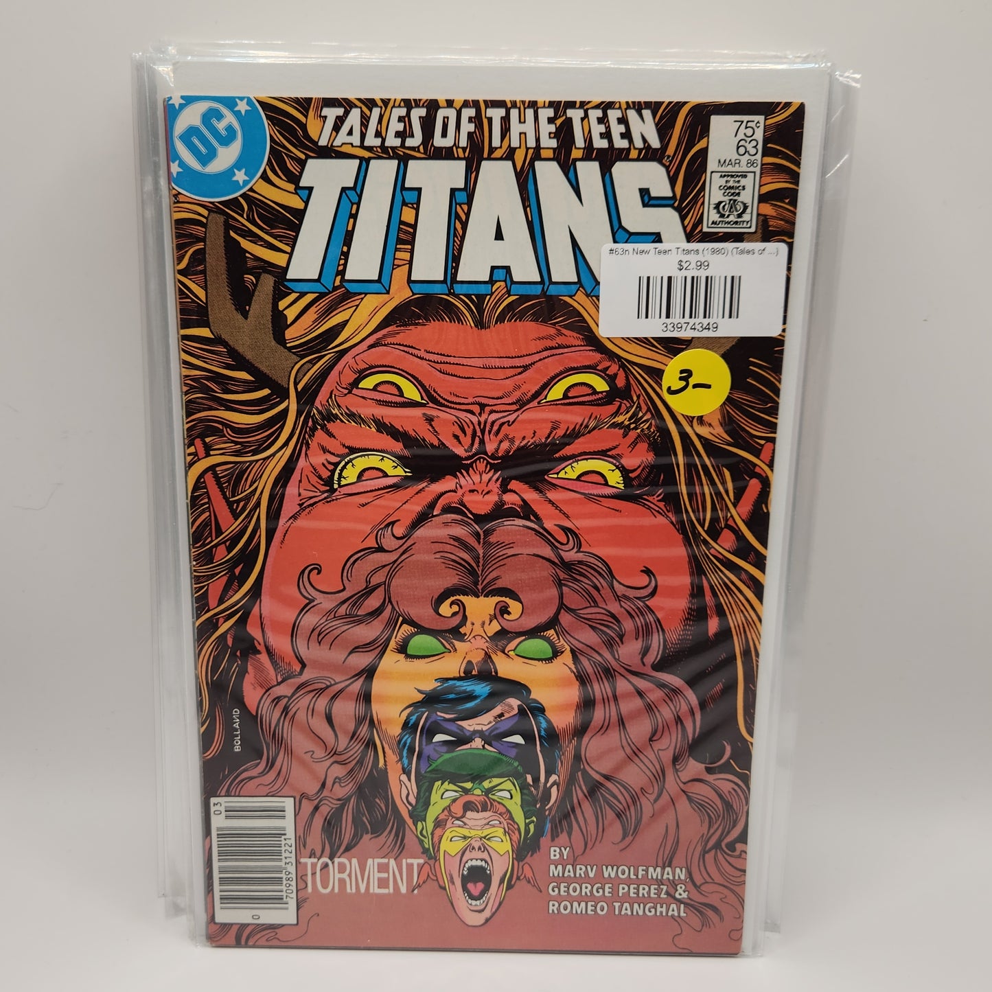 #63n New Teen Titans (1980) (Tales of ...)