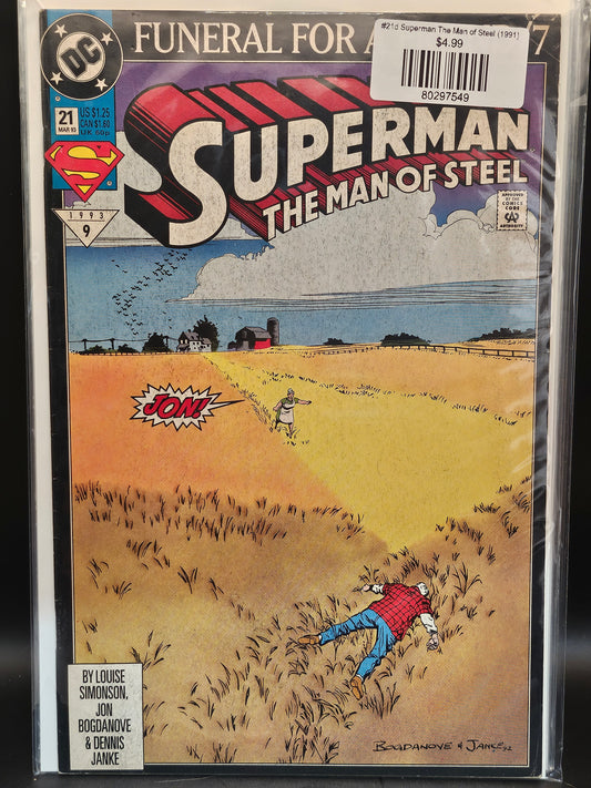 #21d Superman The Man of Steel (1991)