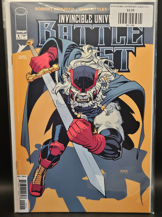 #5 INVINCIBLE UNIVERSE BATTLE BEAST (4TH PTG)