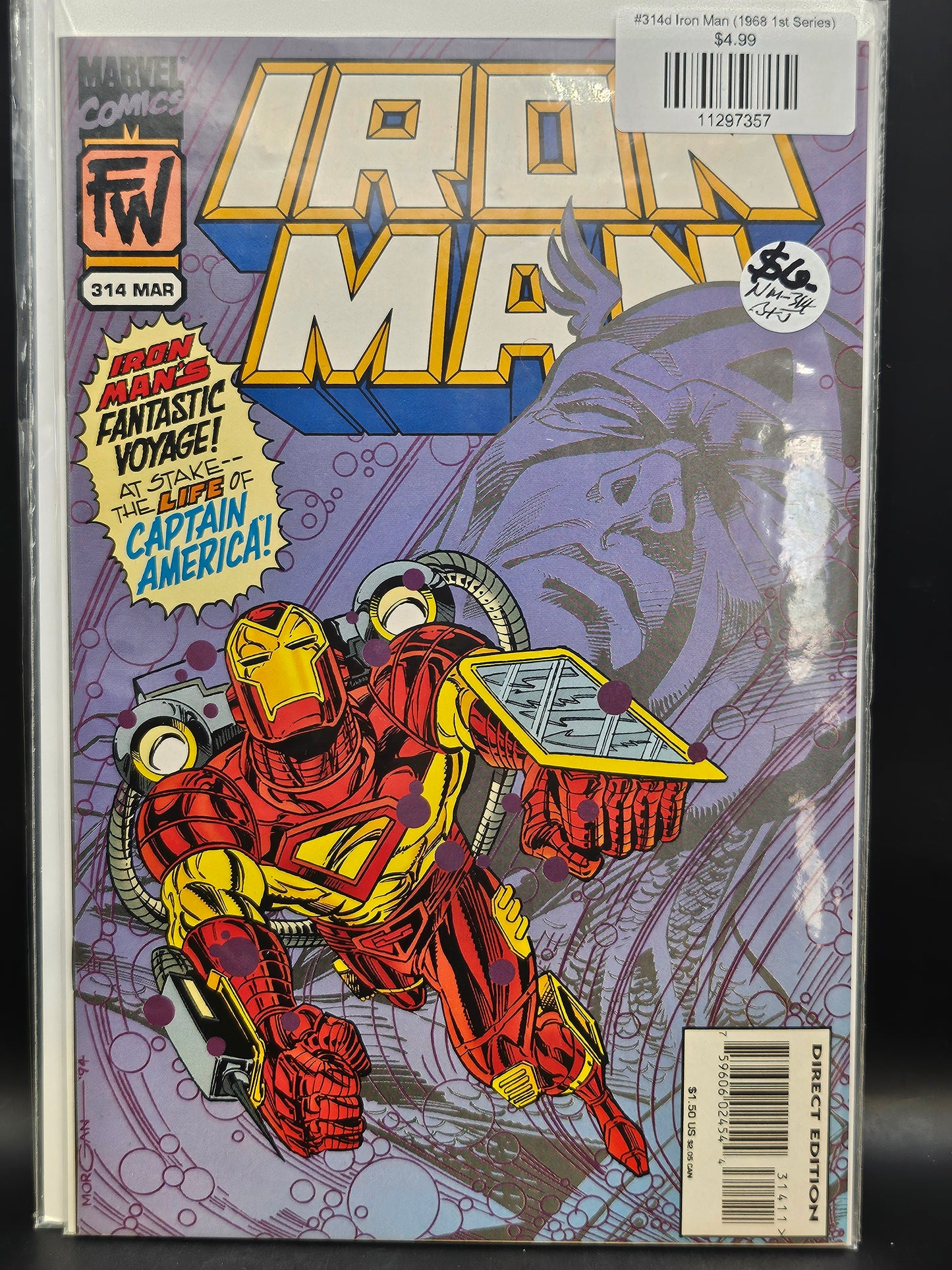 #314d Iron Man (1968 1st Series)
