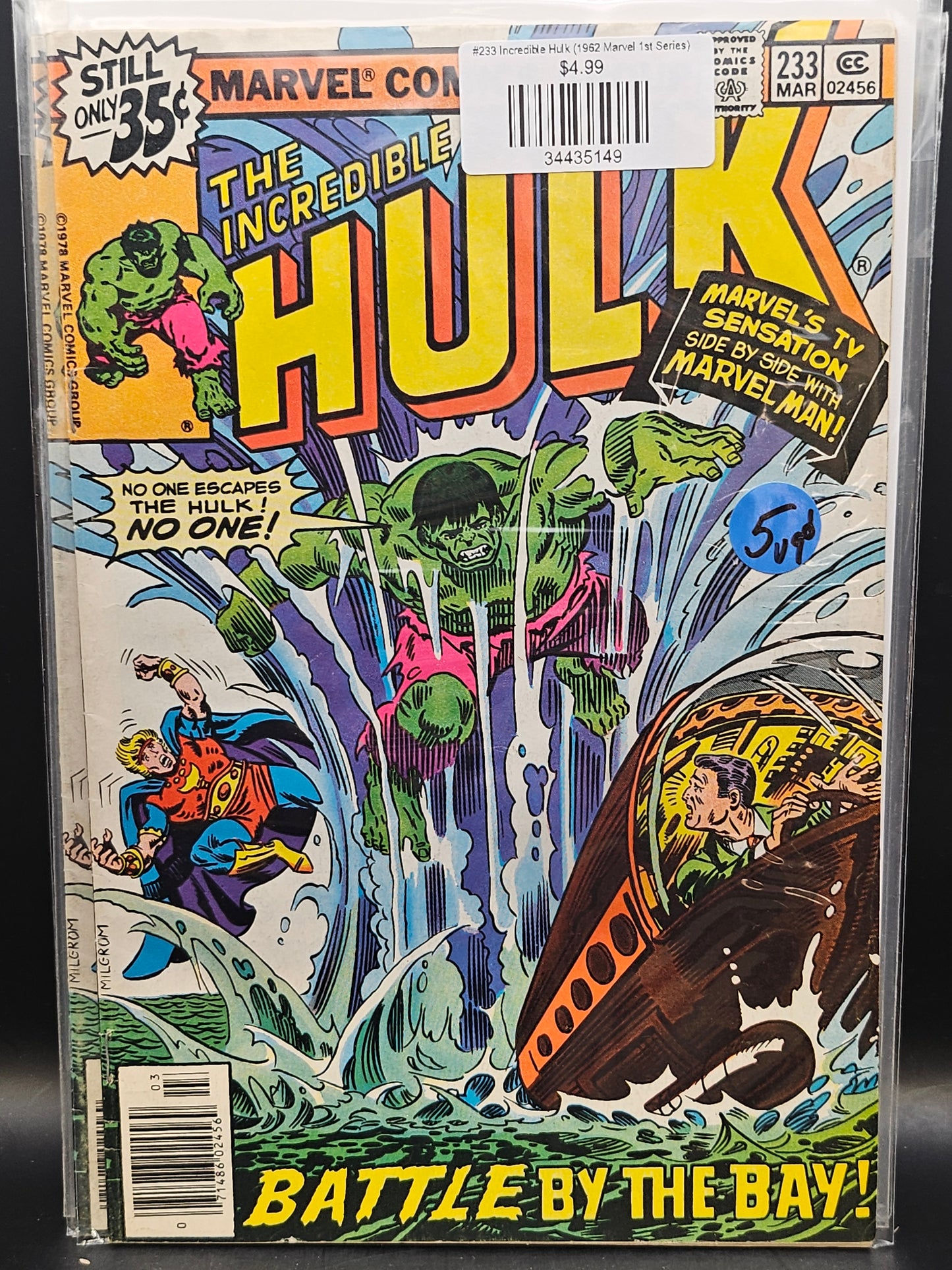 #233 Incredible Hulk (1962 Marvel 1st Series)