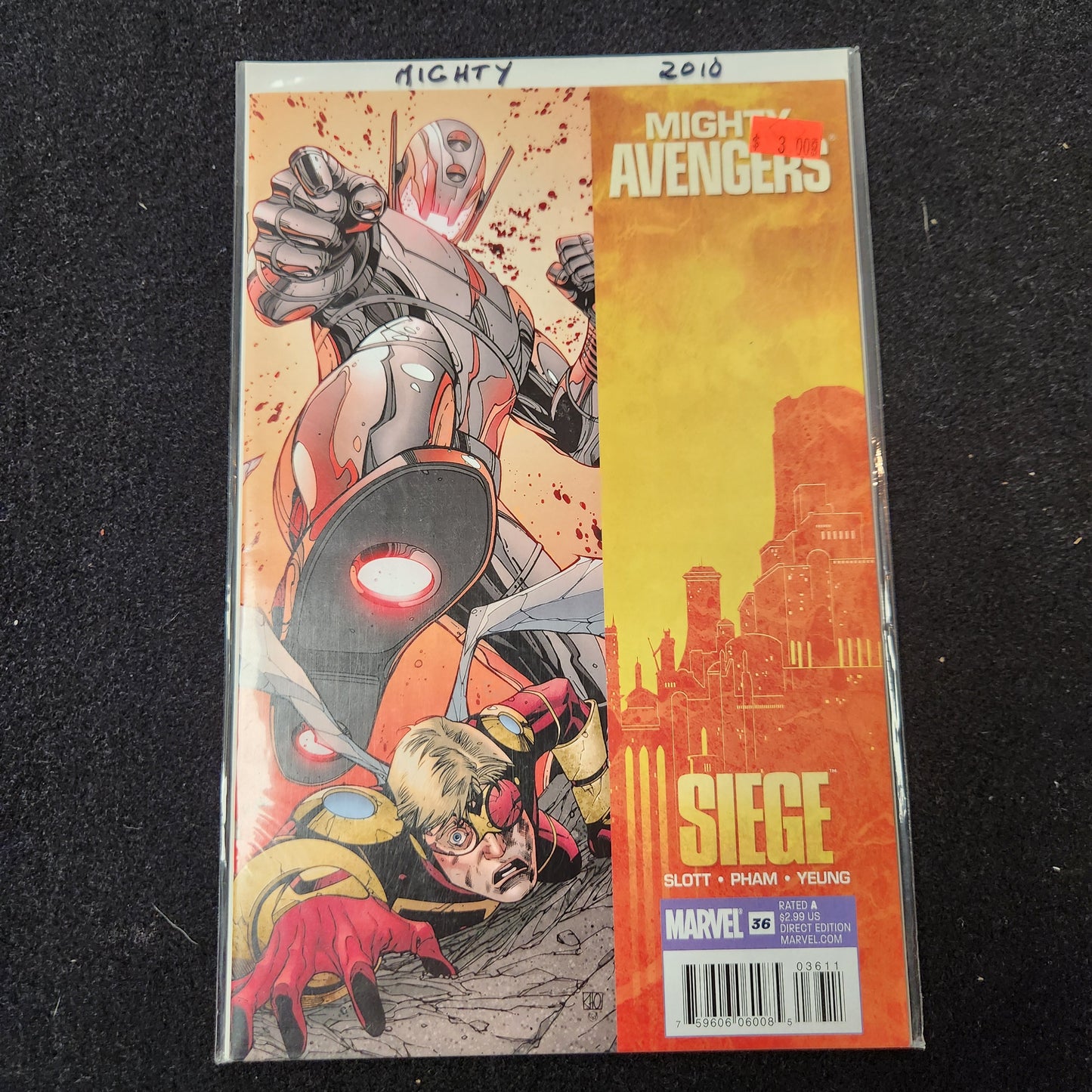 Mighty Avengers #36 (2007-10) orange $3