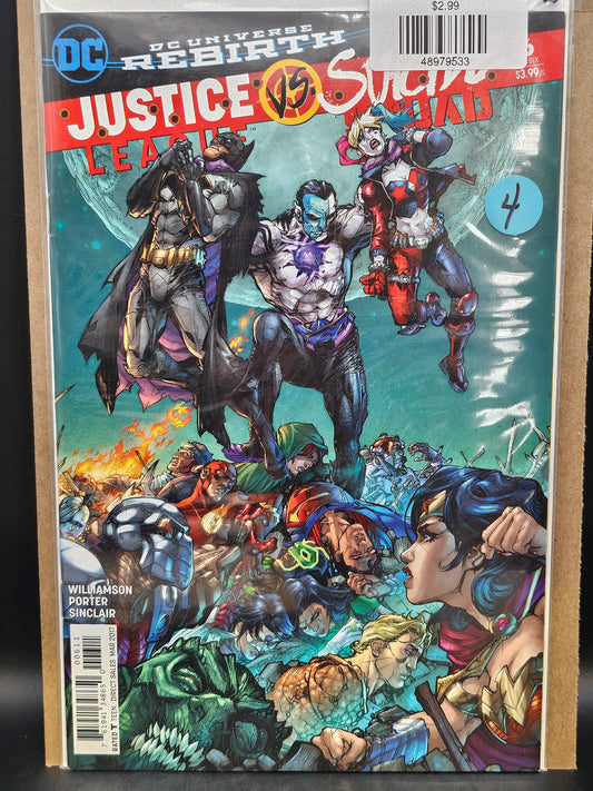 #6 Justice League vs. Suicide Squad (2016 DC)
