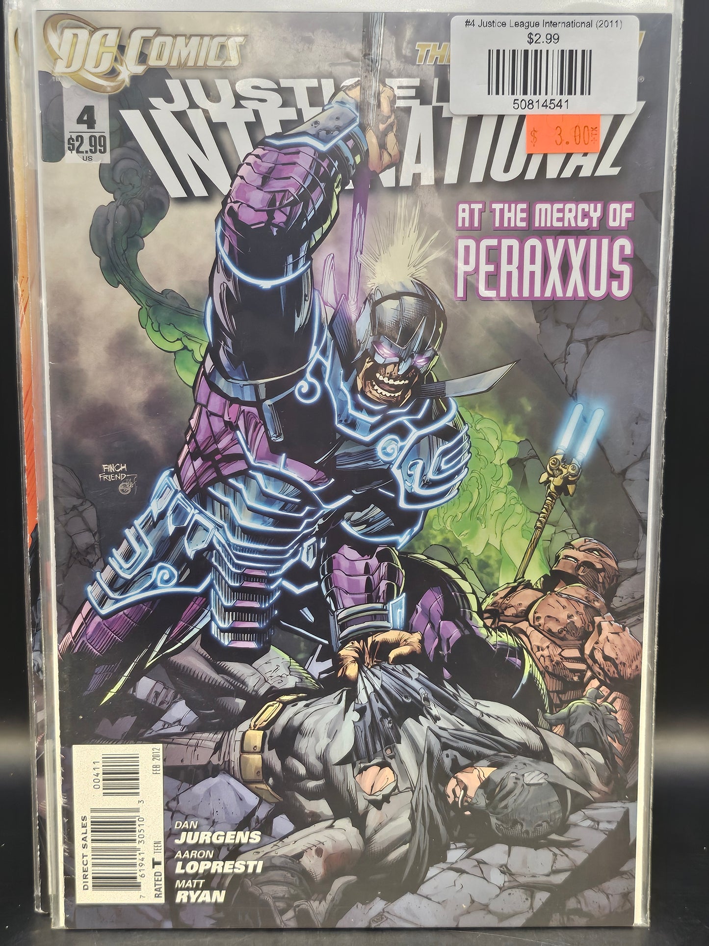 #4 Justice League International (2011)