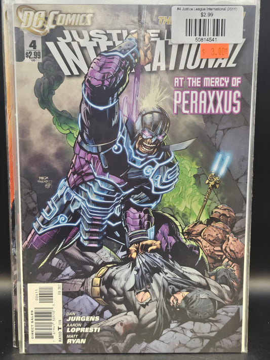#4 Justice League International (2011)