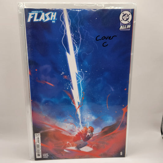 #2 Cover C - Absolute Flash – DC – 2025–Present – Volume 1 – Ongoing Series – #1–Present - Christian Ward -