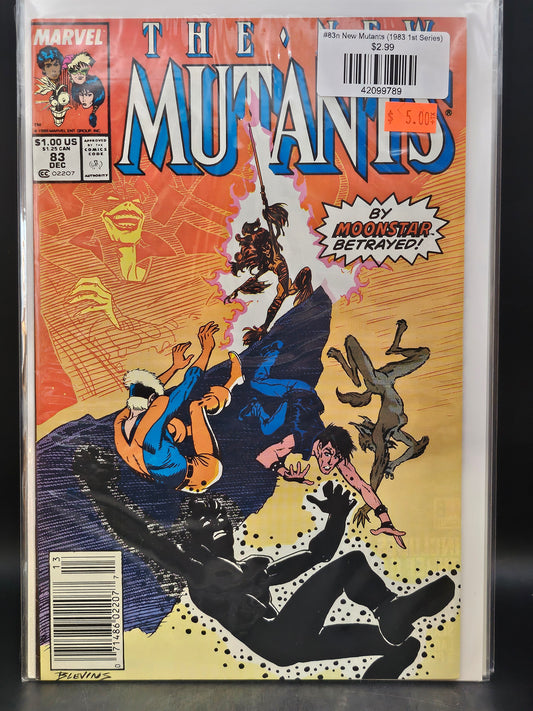 #83n New Mutants (1983 1st Series)