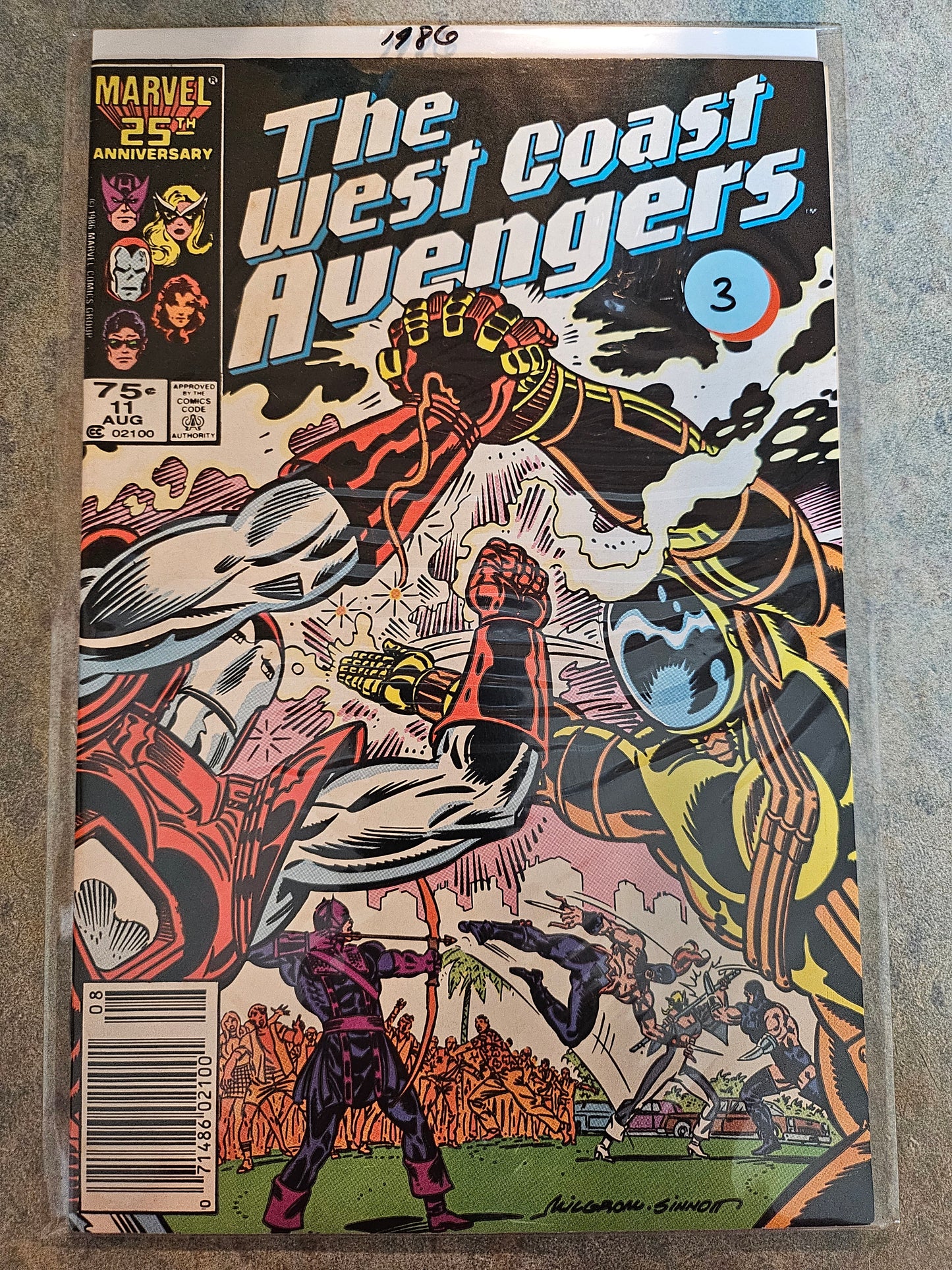 West Coast Avengers – Marvel Comics – (1985–1989) – Volume 2 – #11