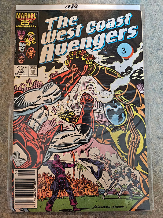 West Coast Avengers – Marvel Comics – (1985–1989) – Volume 2 – #11