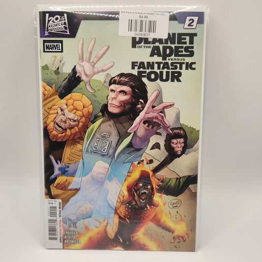 #2A Planet of the Apes vs. Fantastic Four (2026 Marvel)