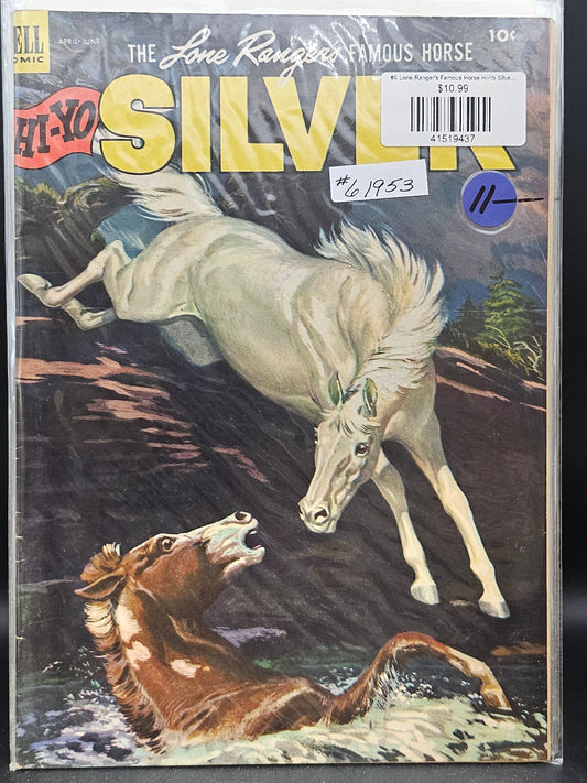 #6 Lone Ranger's Famous Horse Hi-Yo Silver (1952-1960 Dell)