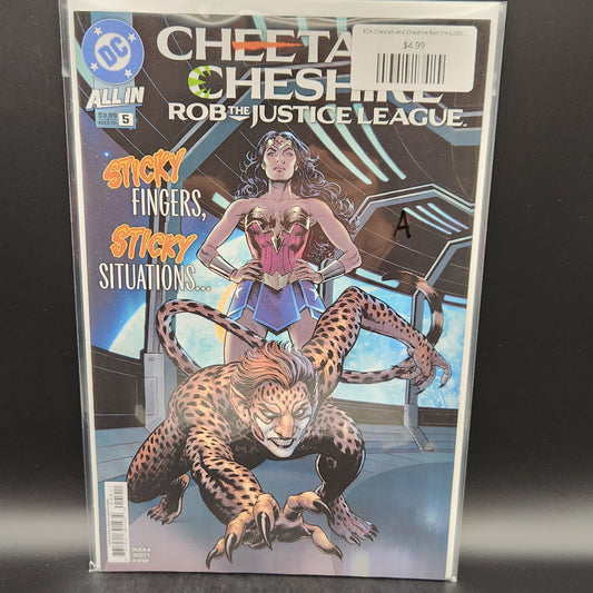 #5A Cheetah and Cheshire Rob the Justice League (2025 DC)