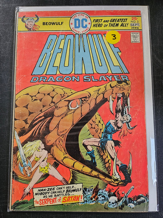 Beowulf – DC Comics – (1975–1976) – Volume 1 – Limited Series - #3