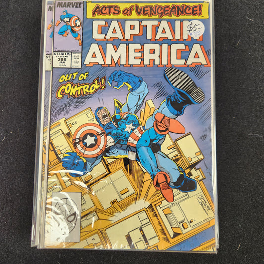 Captain America – Marvel – 1968–1996 – Volume 1 – Ongoing Series – #366