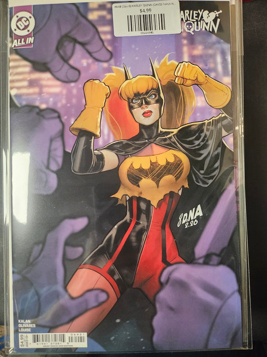 #64B (David) HARLEY QUINN (DAVID NAKAYAMA CARD STOCK VAR)