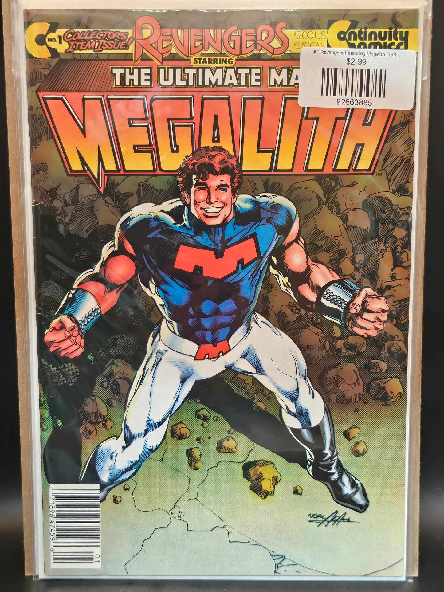 #1 Revengers Featuring Megalith (1985 Continuity)