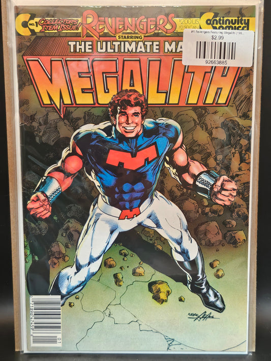 #1 Revengers Featuring Megalith (1985 Continuity)