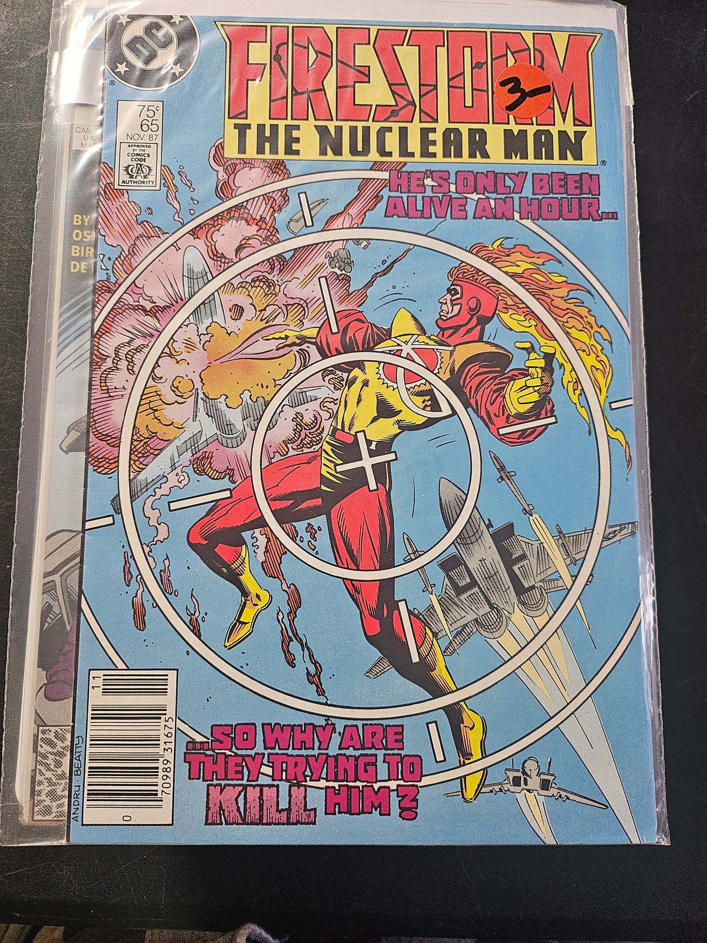 101.100 – #65 - Firestorm Nuclear Man -1987-90
