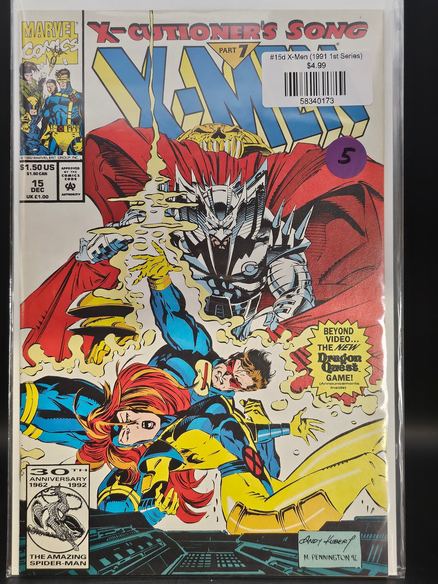 #15d X-Men (1991 1st Series)