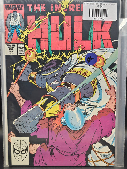 #352d Incredible Hulk (1962 Marvel 1st Series)