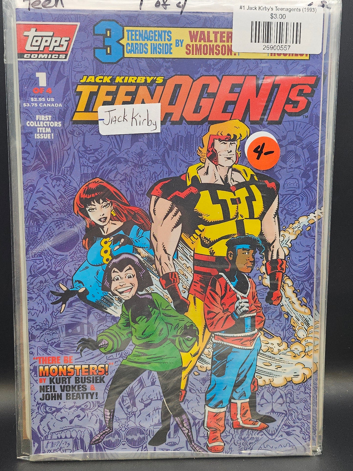 #1 Jack Kirby's Teenagents (1993)