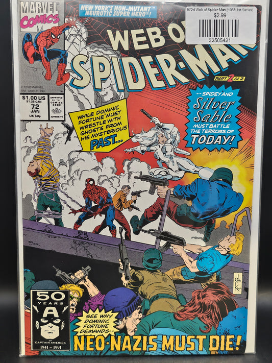 #72d Web of Spider-Man (1985 1st Series)