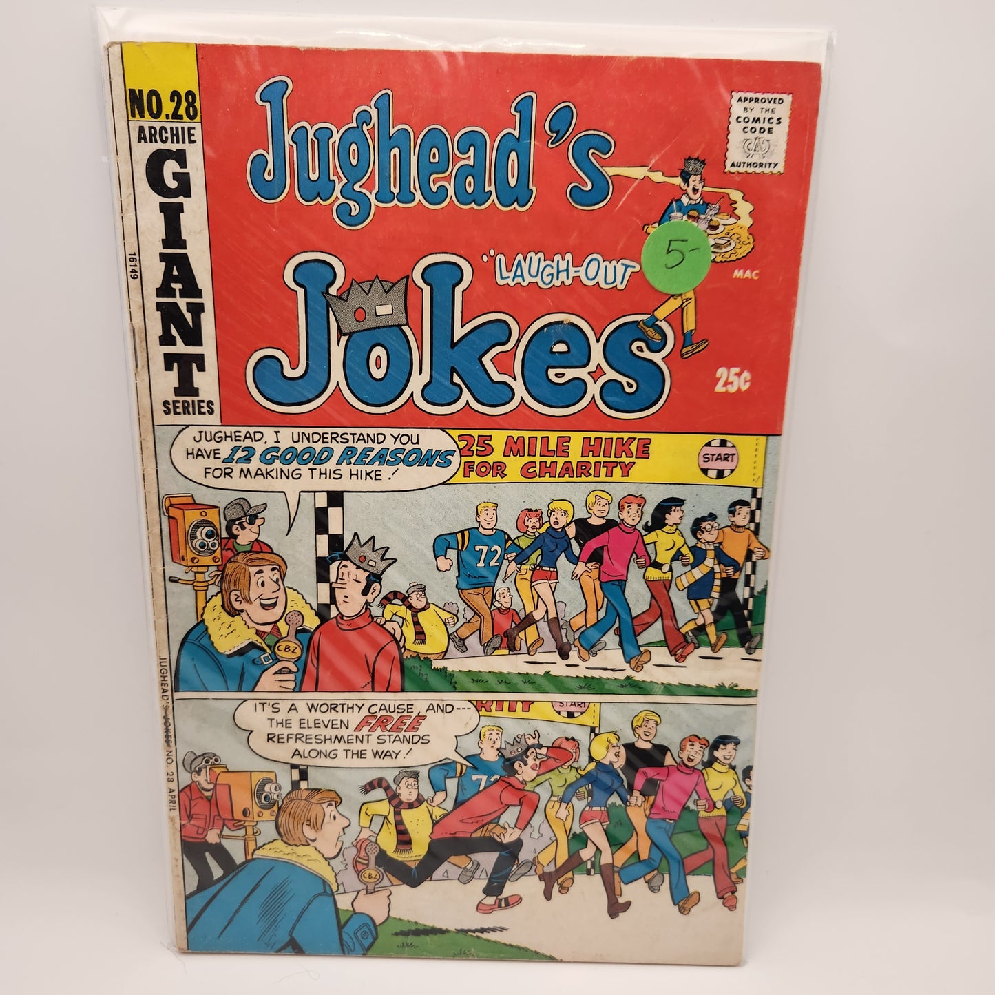 Jughead's Jokes – Archie Comics – 1967–1982 – Volume 1 – Ongoing Series – #28