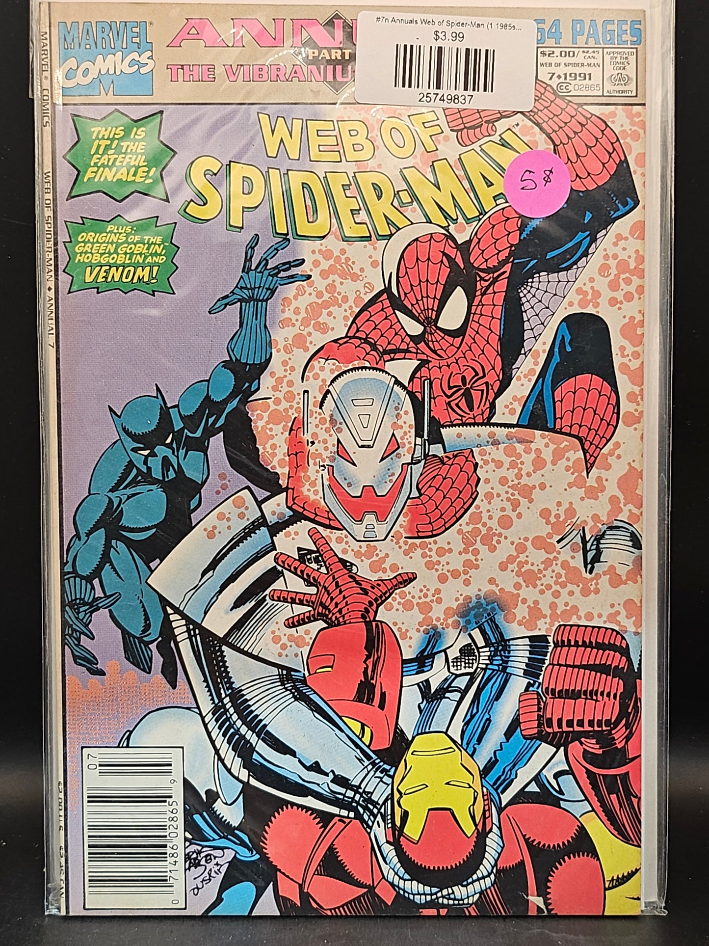 #7n Annuals Web of Spider-Man (1985 1st Series)