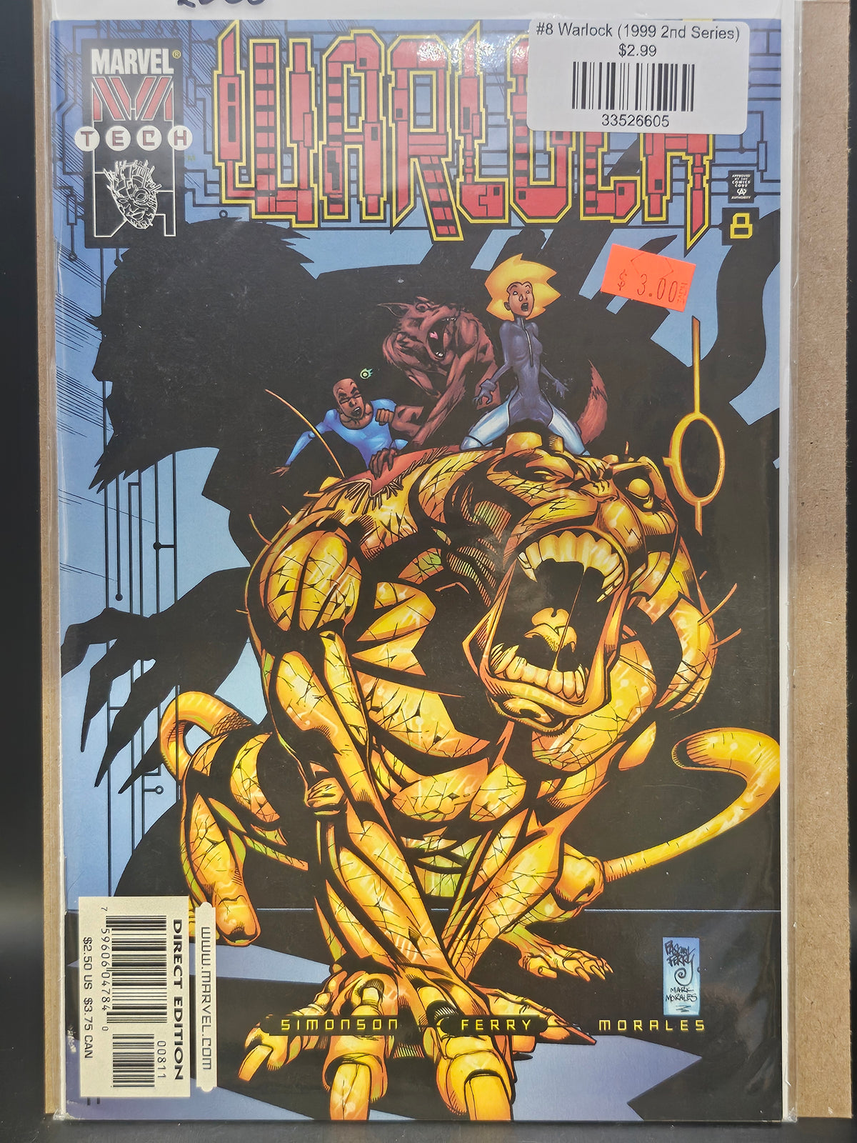 #8 Warlock (1999 2nd Series)