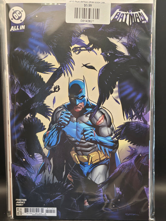 #11D (Ryan) BATMAN (RYAN SOOK CARD STOCK VAR)