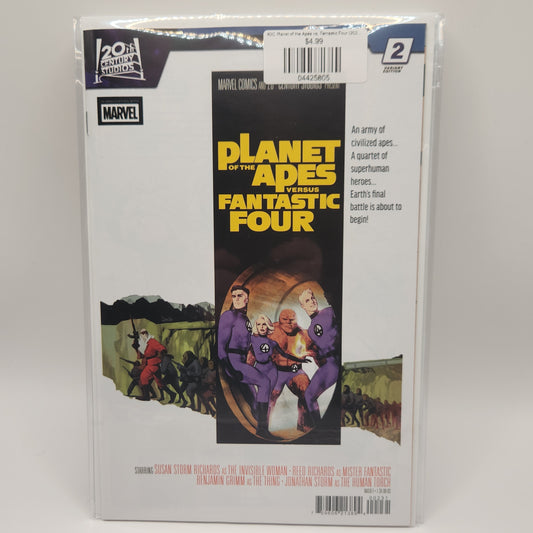 #2C Planet of the Apes vs. Fantastic Four (2026 Marvel)