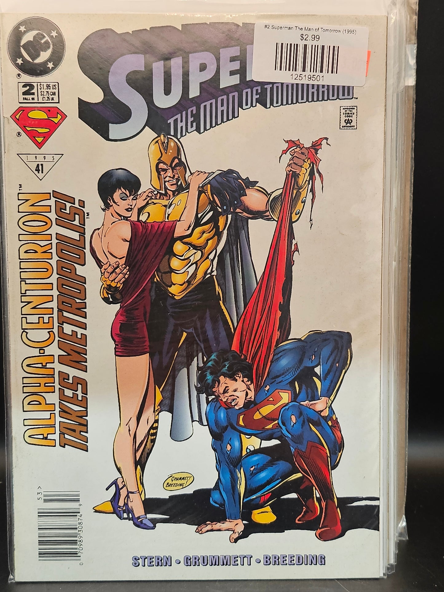 #2 Superman The Man of Tomorrow (1995)