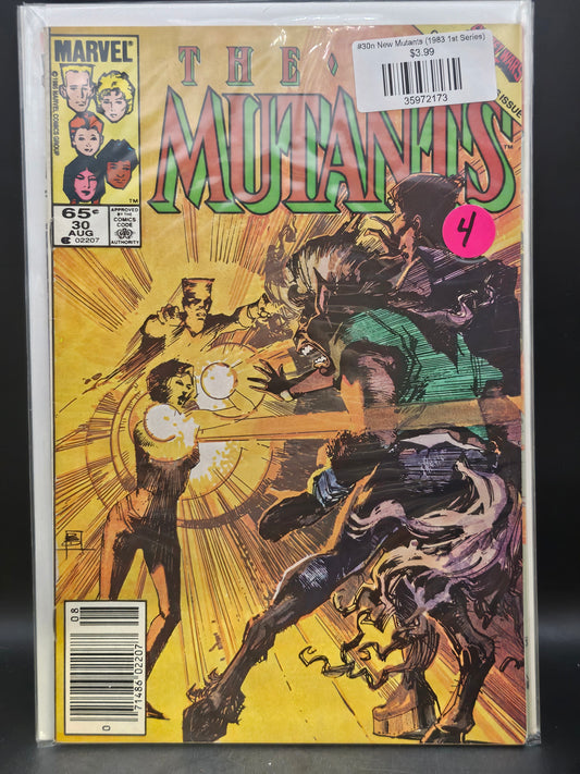 #30n New Mutants (1983 1st Series)