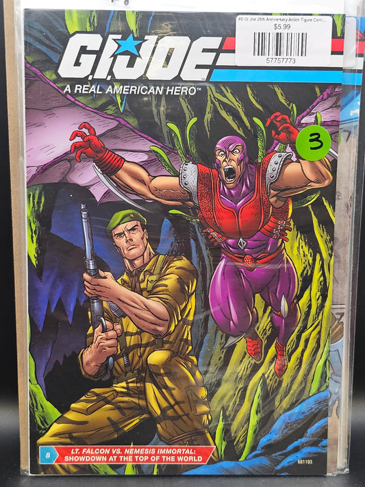 #8 GI Joe 25th Anniversary Action Figure Comic (2007)