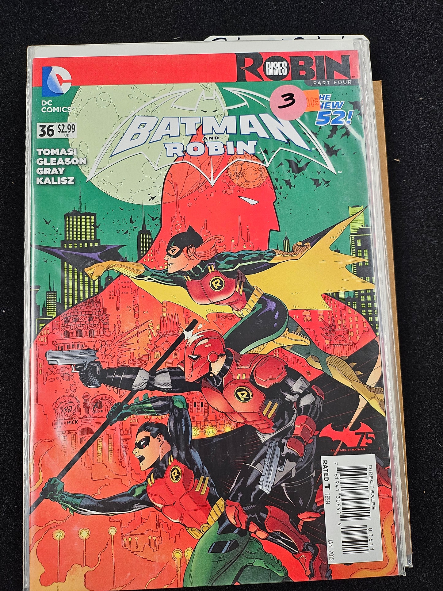 Batman and Robin – DC Comics – (2011–2015) – Volume 2 – #36 - Cover A